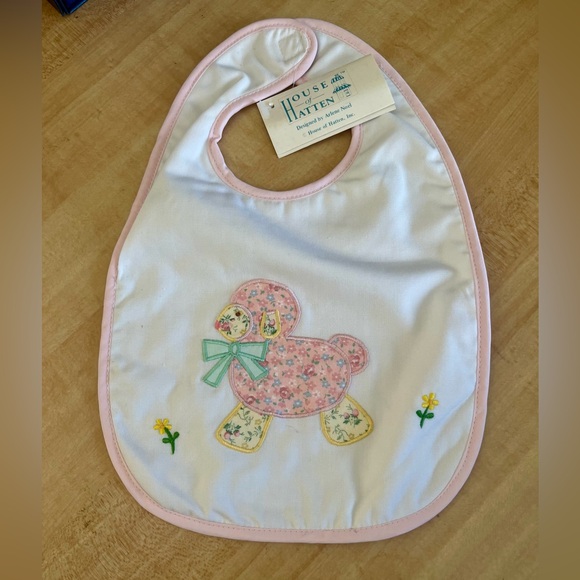Other - House of Hatten girl baby bib